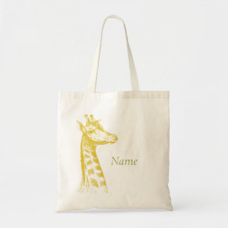 Baby Giraffe Tote Bag
