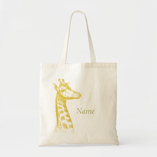 Baby Giraffe Tote Bag (Voorkant)