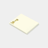 Baby Giraffe - Uw kleur Post-it® Notes (Schuin)
