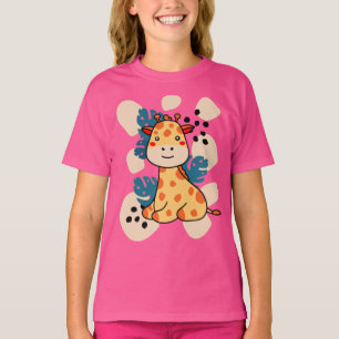 Baby Giraffe wordt vertaald naar: Baby Giraffe T-shirt