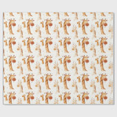 Baby Giraffes Cadeaupapier (Vlak)