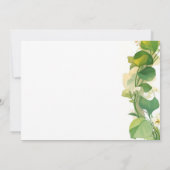 Baby Giraffe's grillige Baby shower Kaart (Achterkant)