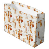 Baby Giraffes Groot Cadeauzakje (Achterkant Gekanteld)
