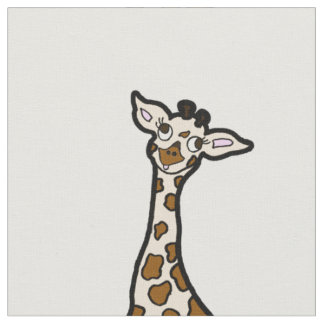 Baby Giraffes in een staafverbinding Stof