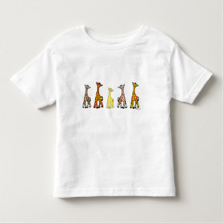 Baby Giraffes in een T-shirt voor de row Toddler