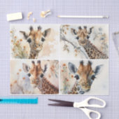 Baby Giraffes Tissuepapier (Craft)