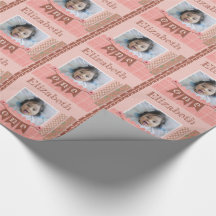 Baby Girl 1st Birthday Pink Scrapbooking