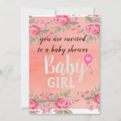 Baby Girl Aankondiging (Voorkant)