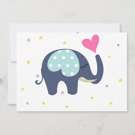 Baby Girl Aankondiging (Achterkant)