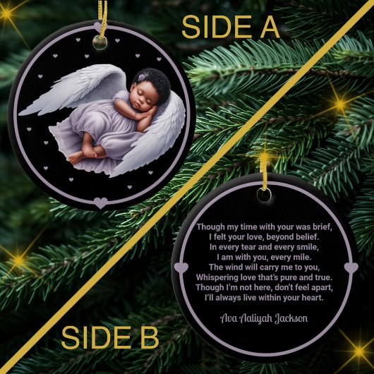 Baby Girl Angel Memorial Wind Chime Keramisch Ornament