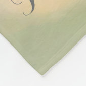 Baby Girl Angel Sleeping op de cloud Fleece Deken (Hoek)