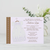 Baby Girl Baptism/Christening Inture Kaart (Staand voorkant)