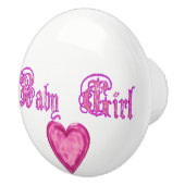 Baby Girl Bedroom Keramische Knop (Rechts)