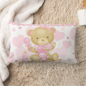 Baby Girl Beer Lumbar Pillow Kussen (Deken)