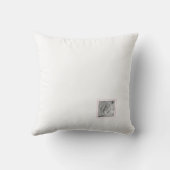 Baby Girl Birth Announcement Nursery Decor Pink Kussen (Achterkant)