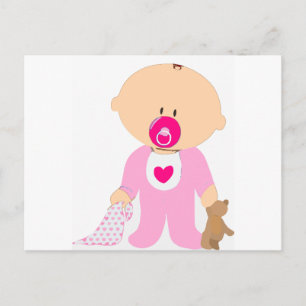 Baby Girl Briefkaart