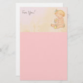  Baby Girl Briefpapier (Voorkant / Achterkant)