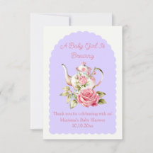 Baby Girl Brouwt Bloementhee Party baby shower