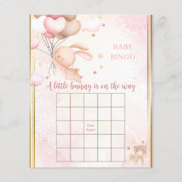 Baby Girl Bunny Baby Shower Spel