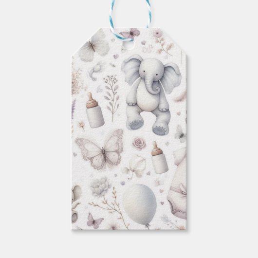 Baby Girl Cadeaulabel (Voorkant)