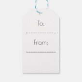 Baby Girl Cadeaulabel (Achterkant)