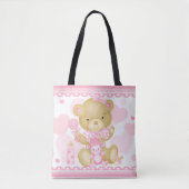 Baby Girl Canvas tas (Voorkant)