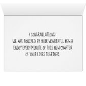 Baby Girl Card Congratulations Pink Bear Cute (Binnen Horizontaal (Onder))