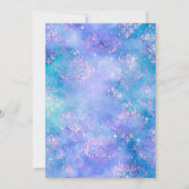 Baby Girl Cinderella Princess Carriage Baby shower Kaart (Achterkant)