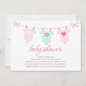 Baby Girl Clothes | Roze Kaart (Voorkant)