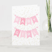 Baby Girl-creditcard Kaart (Voorkant)