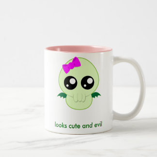 Baby Girl Cthulhu Tweekleurige Koffiemok