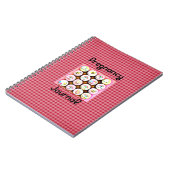 Baby Girl Cupcakes Pregnancy Journal Notitieboek (Linkerzijde)