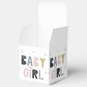 Baby Girl Cute Girly Gift Box Bedankdoosjes (Geopend)