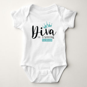 Baby Girl Diva Opleiding door mama bodysuit