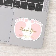 Baby Girl-douche wil je bedanken