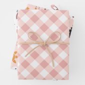 Baby Girl Douche Wrapping Paper - Set van 3 vellen (In situ)