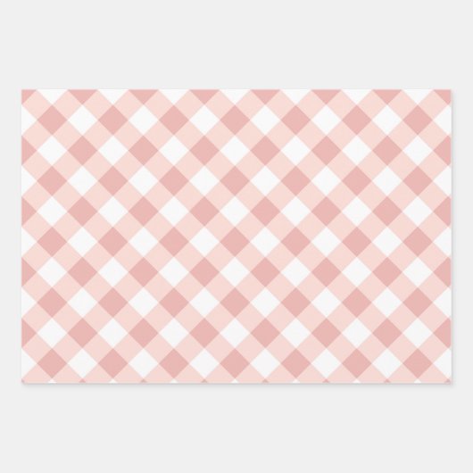 Baby Girl Douche Wrapping Paper - Set van 3 vellen (Voorkant)