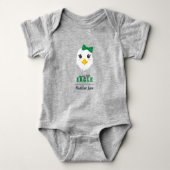Baby Girl Eagle Green Bodysuit (Voorkant)