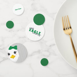 Baby Girl Eagle Groene Baby Shower Confetti