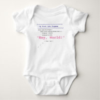 Baby Girl eerste Java-programma