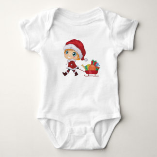 Baby Girl Eerste Kerstmis Romper