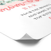 Baby Girl Elephant eucalyptus Mam-osa bar Poster (Hoek)