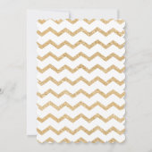 Baby Girl Floral Elephant Baby shower Invitation Kaart (Achterkant)