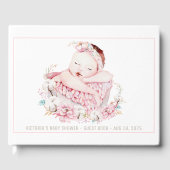 Baby Girl Gastboeken Gastenboek (Voorkant)