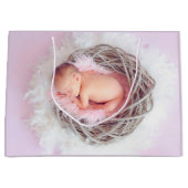 Baby Girl Gefeliciteerd Groot Cadeauzakje (Voorkant)