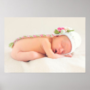 Baby Girl Gefeliciteerd Poster