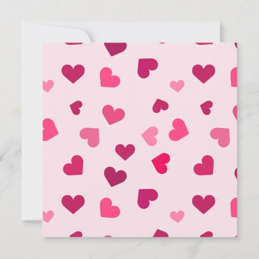 Baby Girl Gender Reveal Party Uitnodiging (Achterkant)