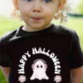 Baby Girl Ghost Happy Halloween Toddler Girl Skate