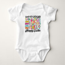 Baby Girl Glitter Paashaas Typografie