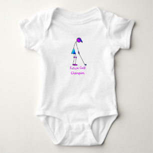 Baby Girl Golf Romper